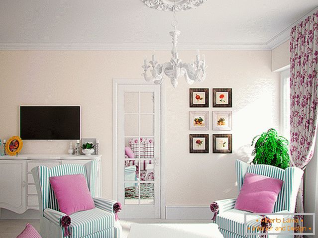 Interior of living room