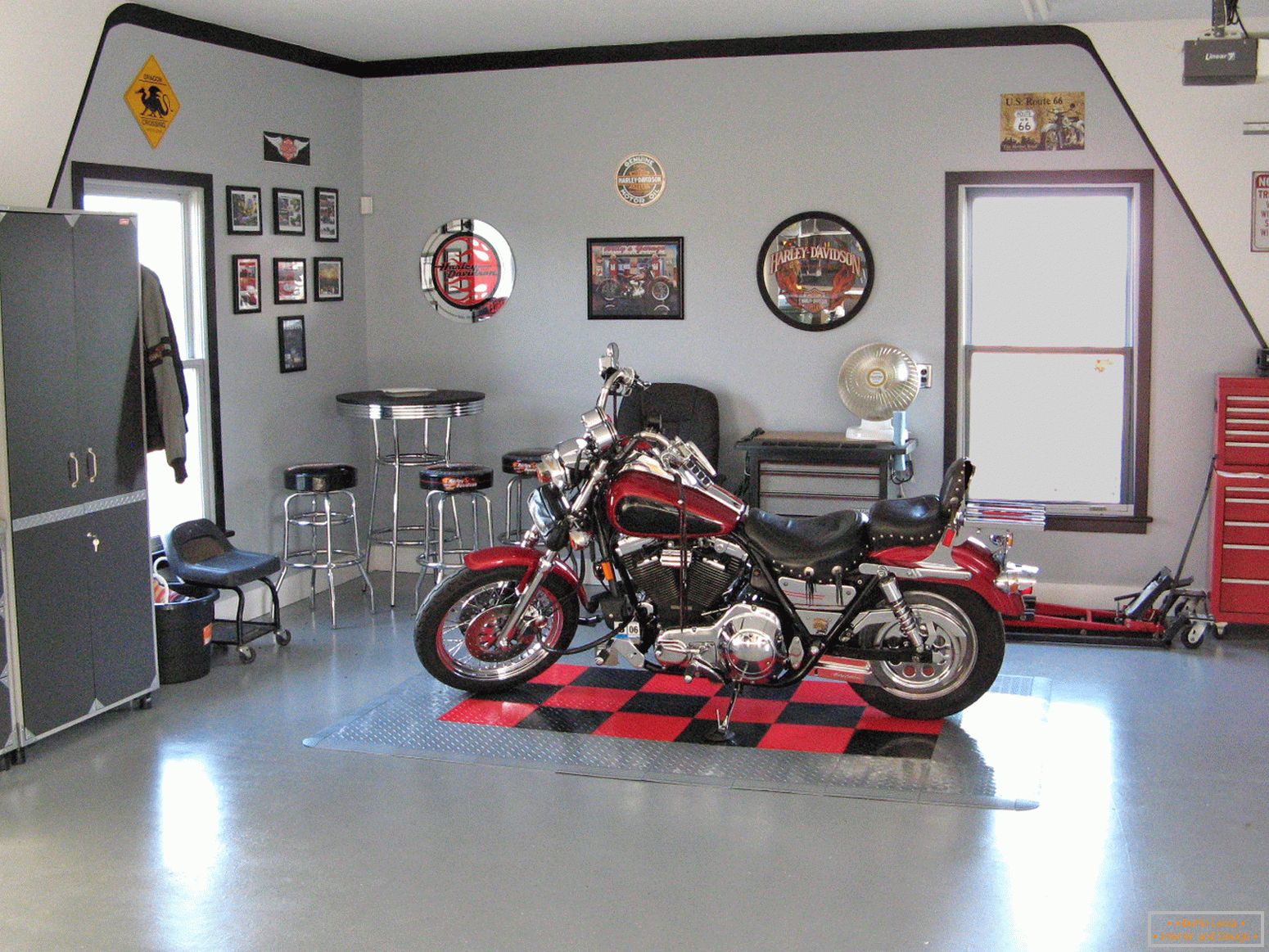 Storage in the garage