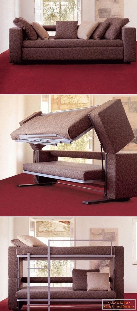 Sofa-bunk bed
