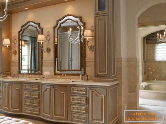 Luxurious large bathroom design