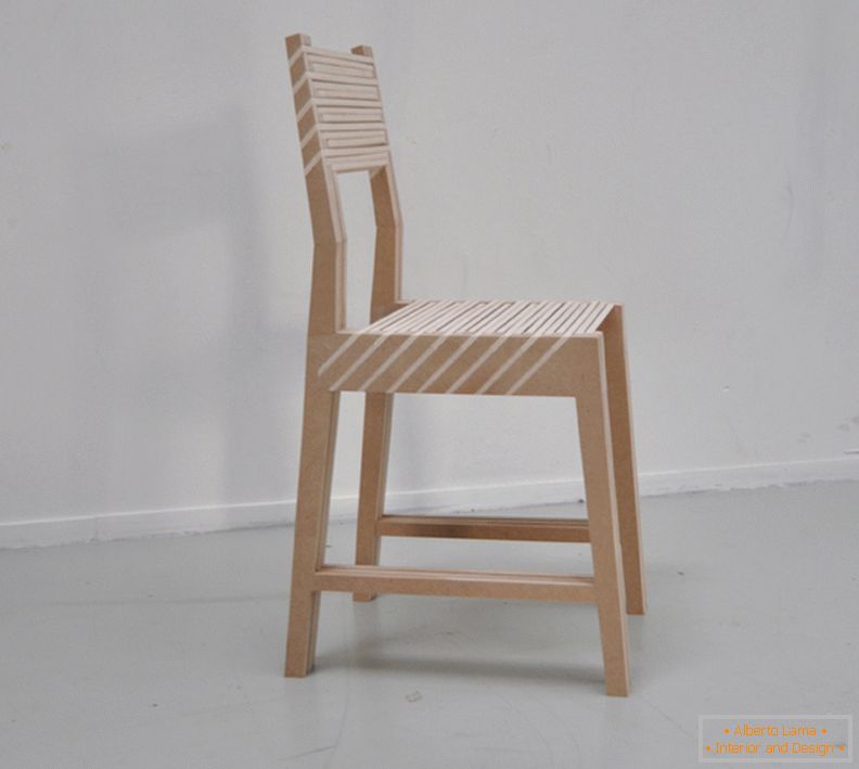Three chairs in one