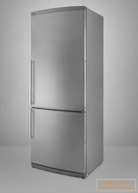 Stylish two-compartment refrigerator