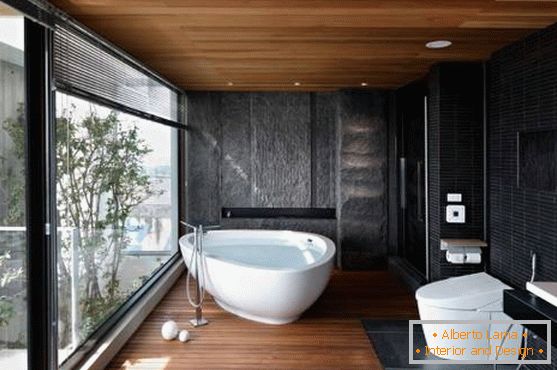 Bathroom in oriental style