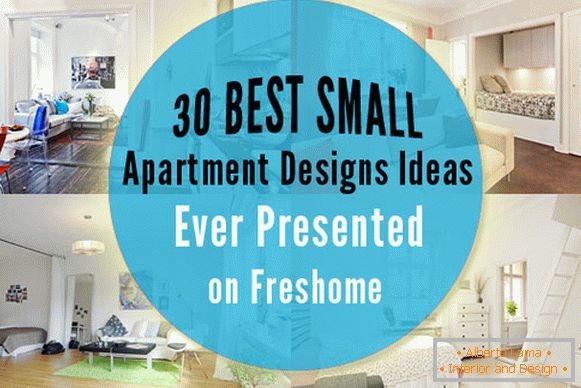 Ideas for the design of small apartments
