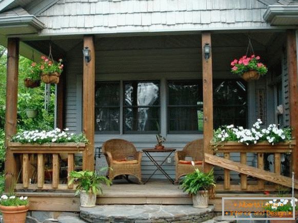 Design of attached verandah