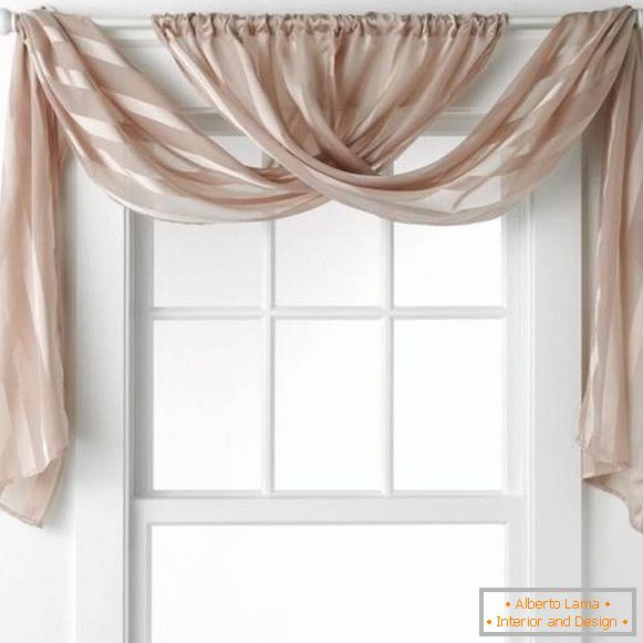 The idea for curtains and windows