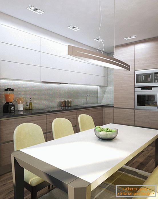 Interior for a small kitchen