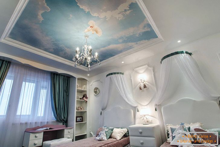 Canopy over beds