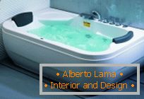 Acrylic hydromassage bathtubs