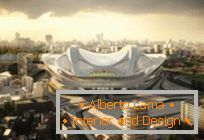 Амбициозный проект национального стадиона в Tokyo от архитектора Zaha Hadid