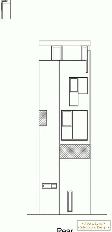 Project of the facade of a compact house - фото 3