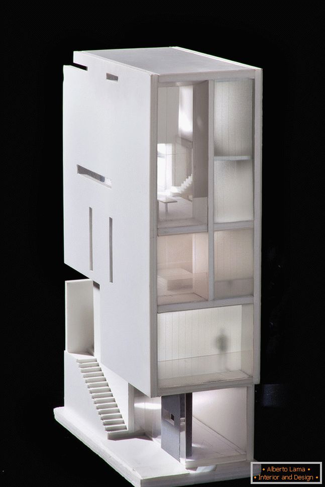 The model of an ultra-compact house
