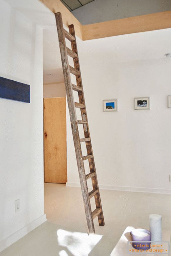 Ladder to the second level