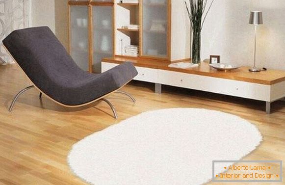 white oval carpet, photo 16