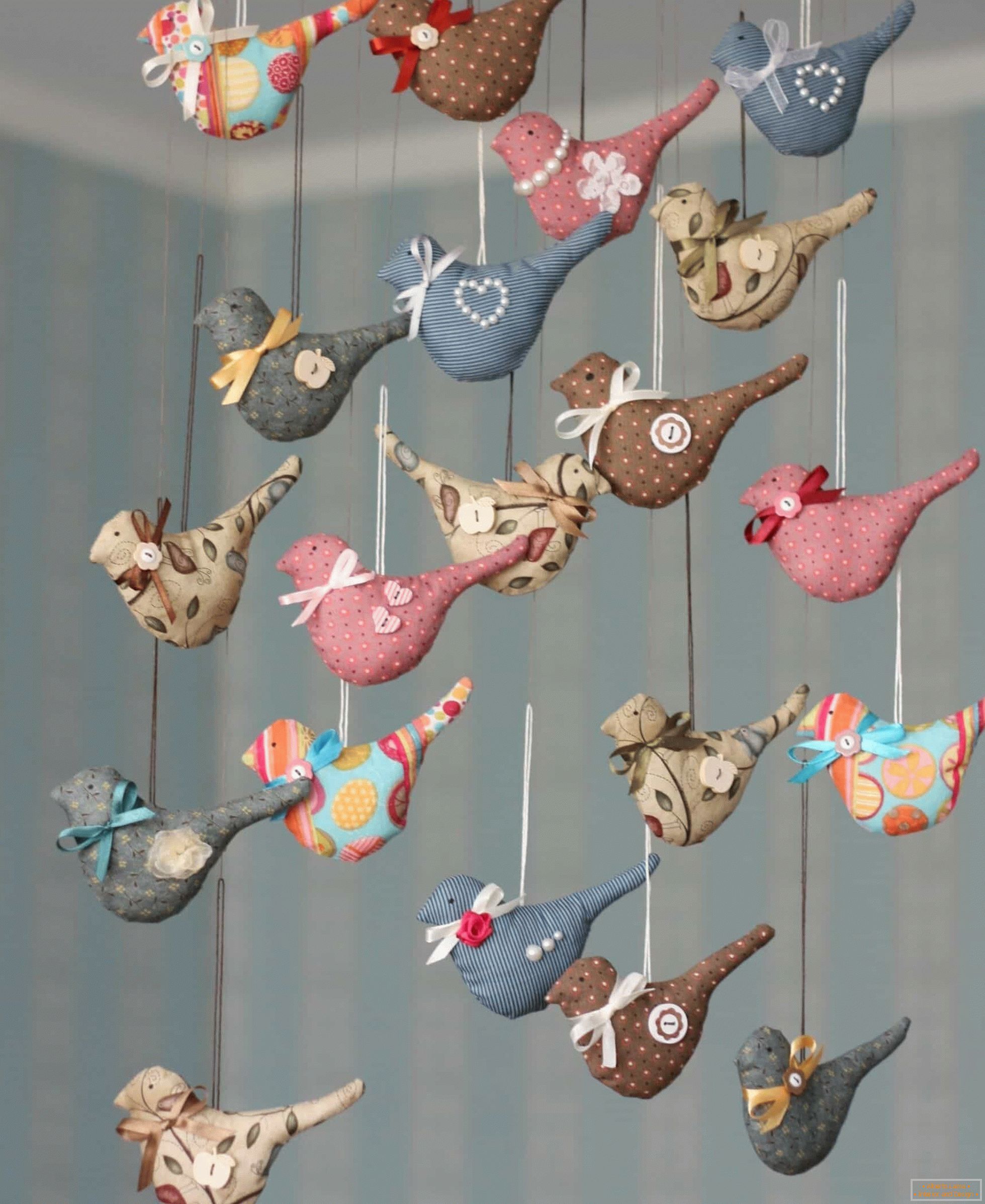 Hanging ornaments - birds