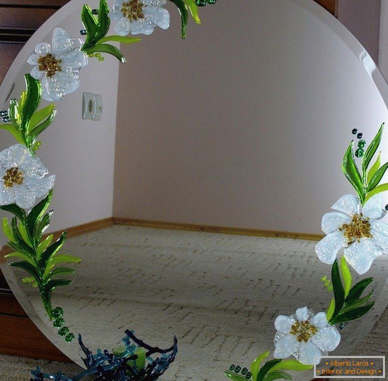 Flowers on the Mirror