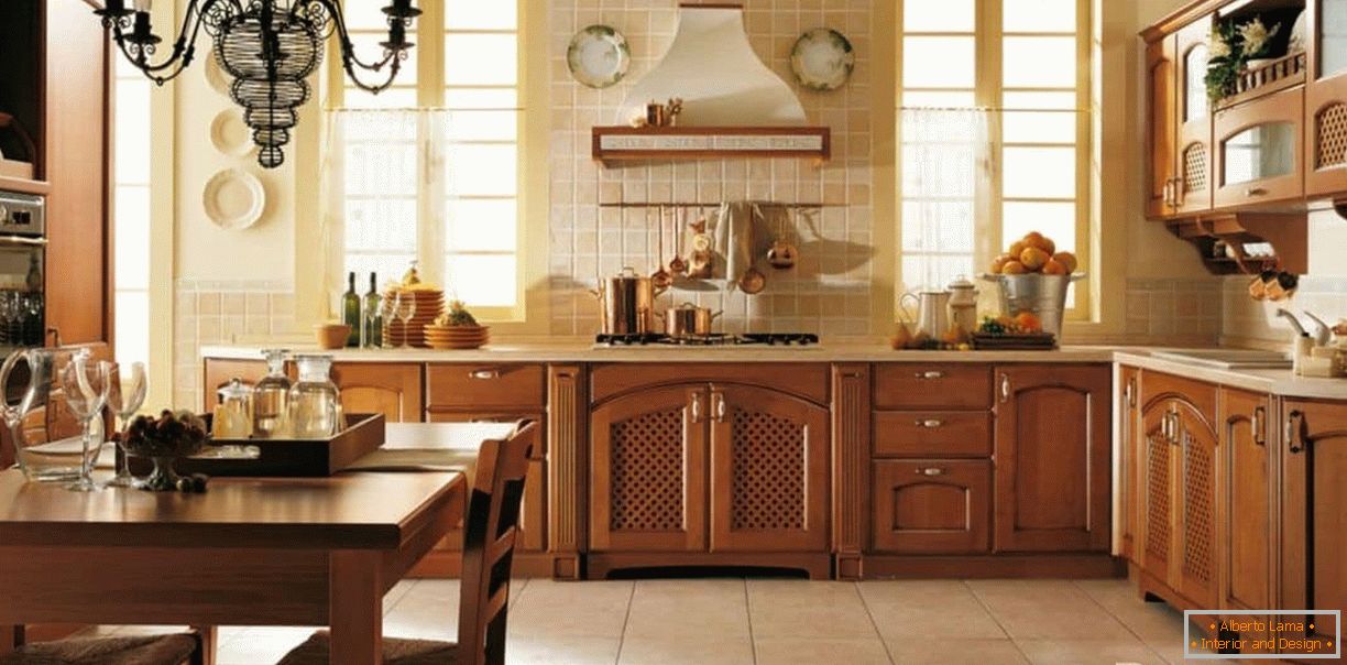 Elements of kitchen decor