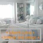 Bright bedroom decor