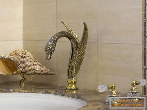 How to decorate a bathroom with cockleshells - ideas with a photo