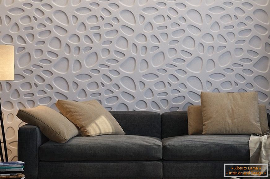 Decorative pvc panel