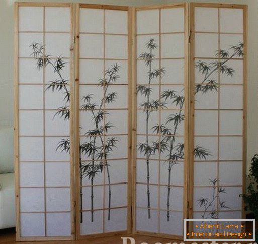 Japanese style screen