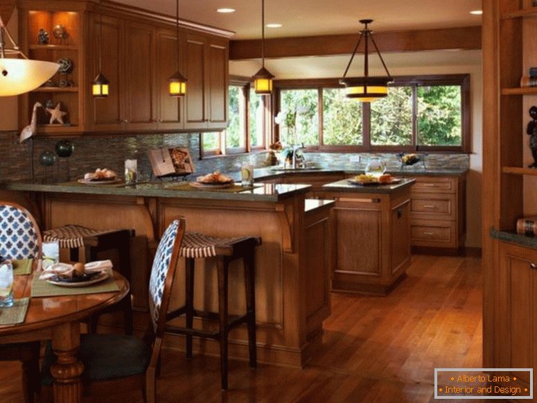 beautiful-open-kitchen-dining-space-craftsman-style-interiors-design-888x592