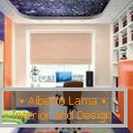 Space on the ceiling in the nursery