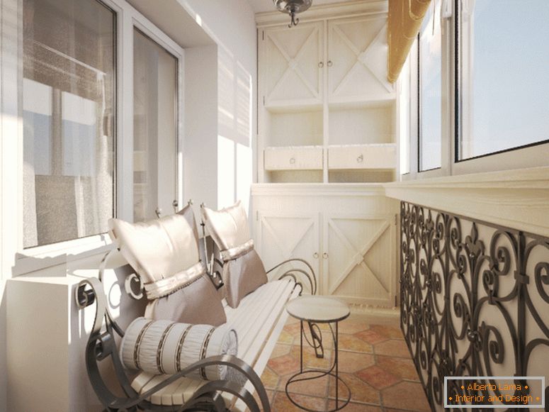 Design of a small balcony