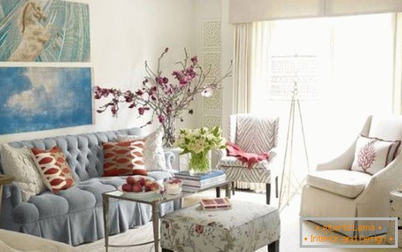 How to create a living room design with your own hands
