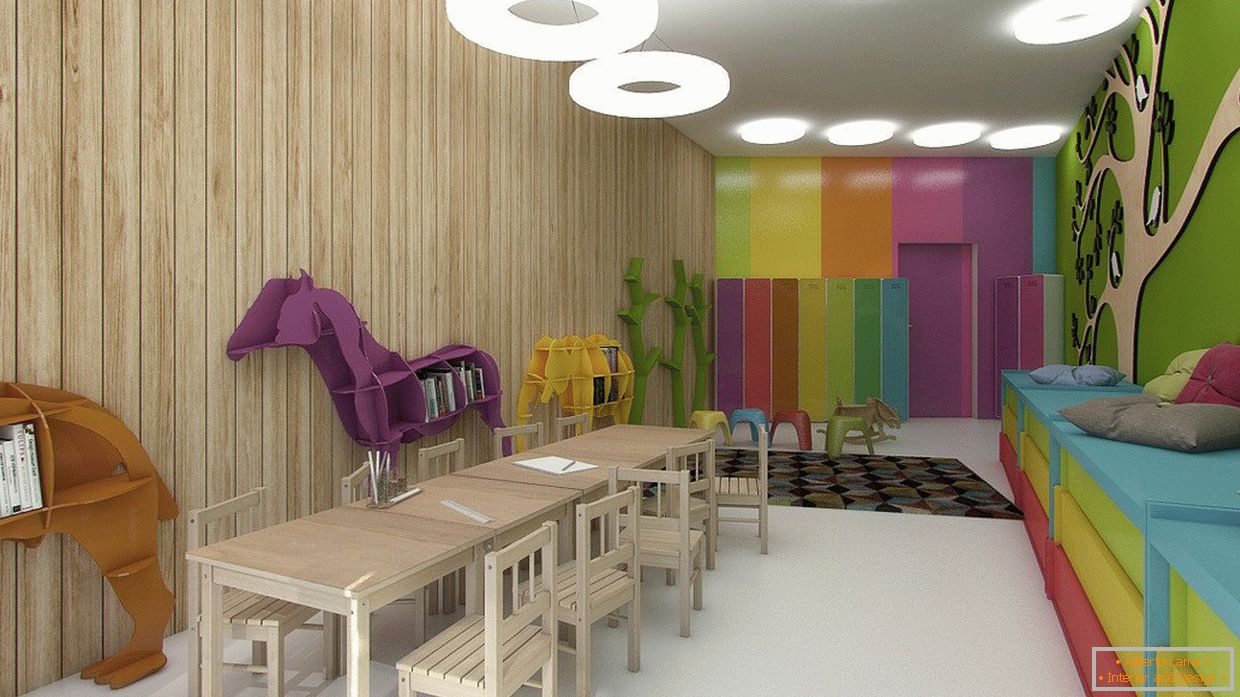 Design of a kindergarten