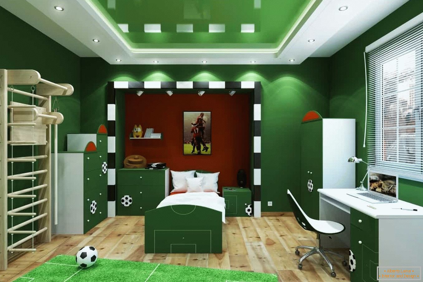 Green room - soccer field