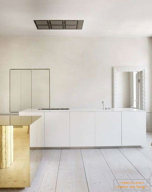 Minimalist chic in the interior of a private house