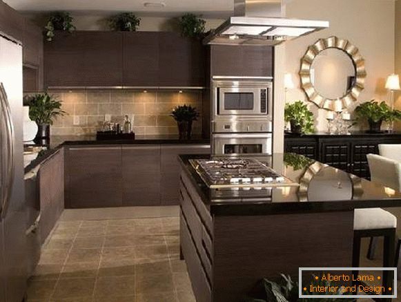 photo kitchen interior design in the house, photo 10