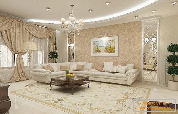 interior design of a house in a classical style, photo 24