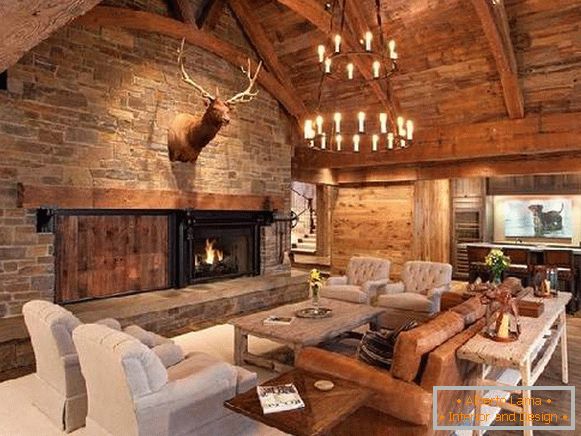 house in chalet style interior design, photo 33