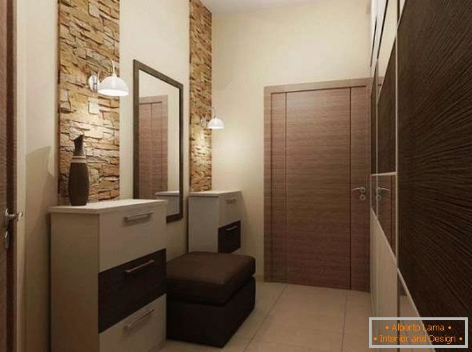 design of a typical two-room apartment, photo 5
