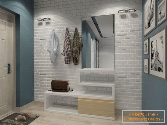design of a typical two-room apartment, photo 7