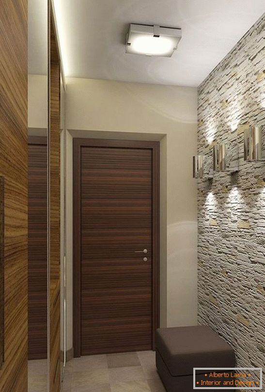 design of the hallway in the apartment, photo 10