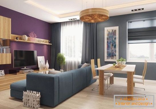 interior design of a two-room apartment, photo 5