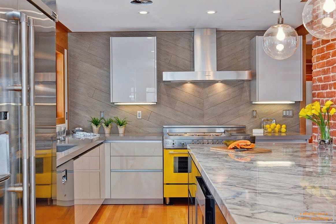 High-tech kitchen designs