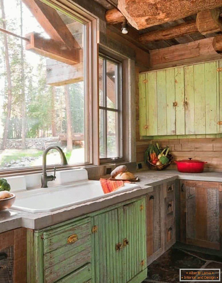Small country kitchen