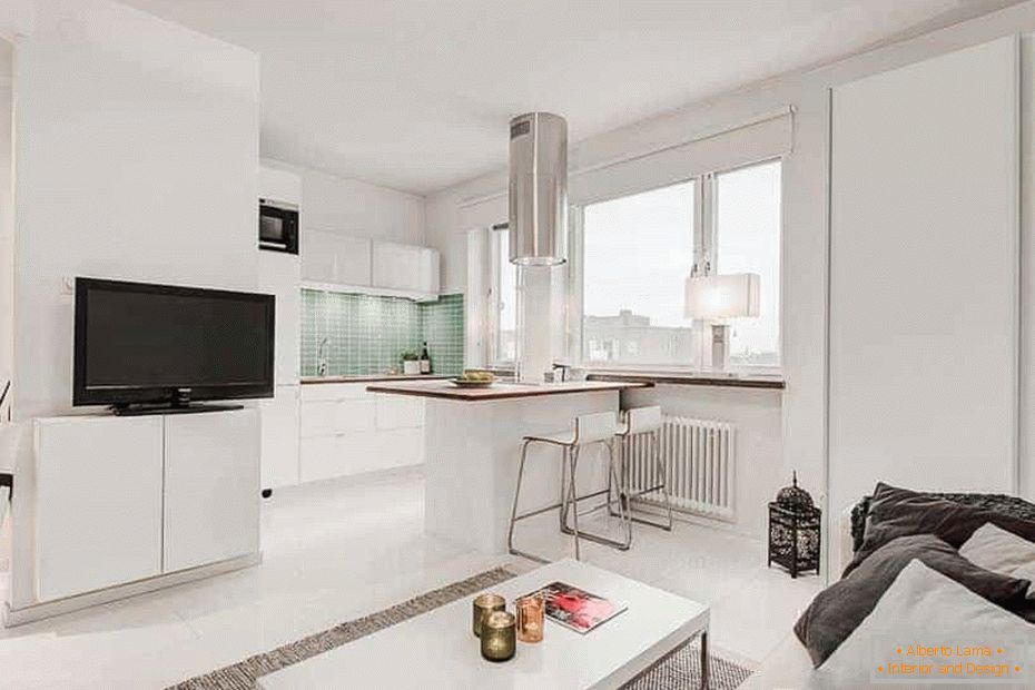 White and bright apartment
