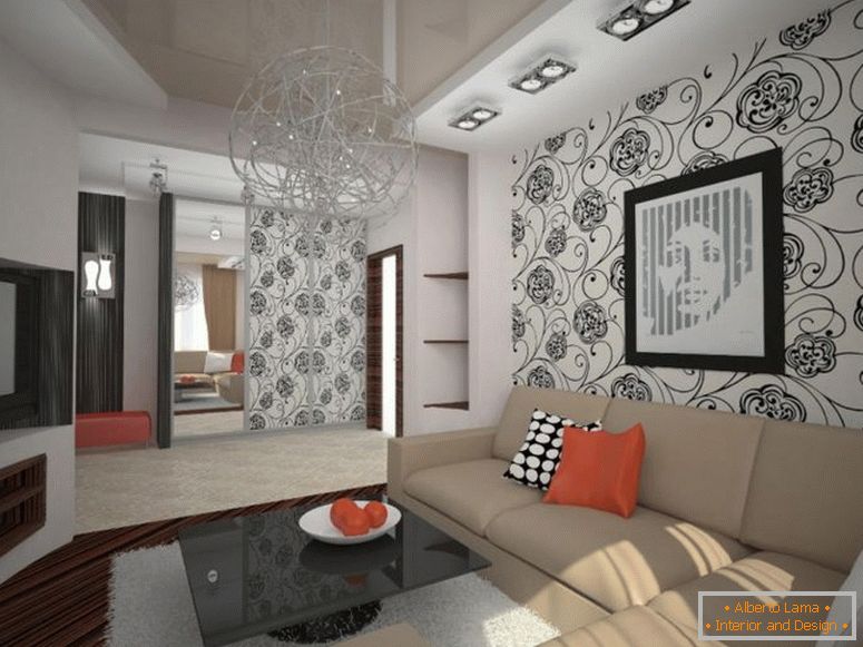 Design of an apartment in the Khrushchev