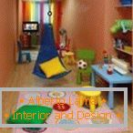 Colored furniture in the nursery