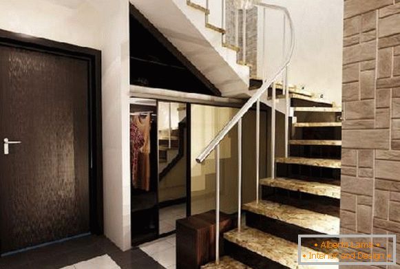 hallway design with stairs, photo 18