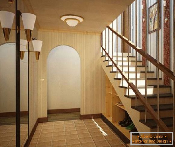 hallway design with stairs, photo 21
