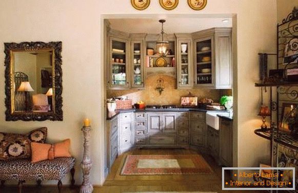 A selection of photos - small kitchens in interior design
