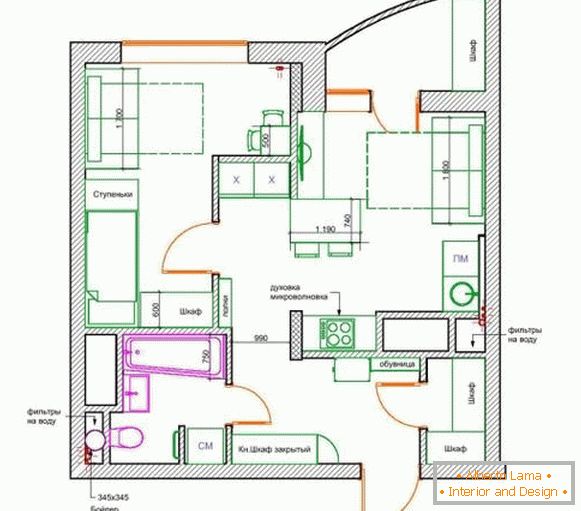 Design apartment-42-sq-m-plan