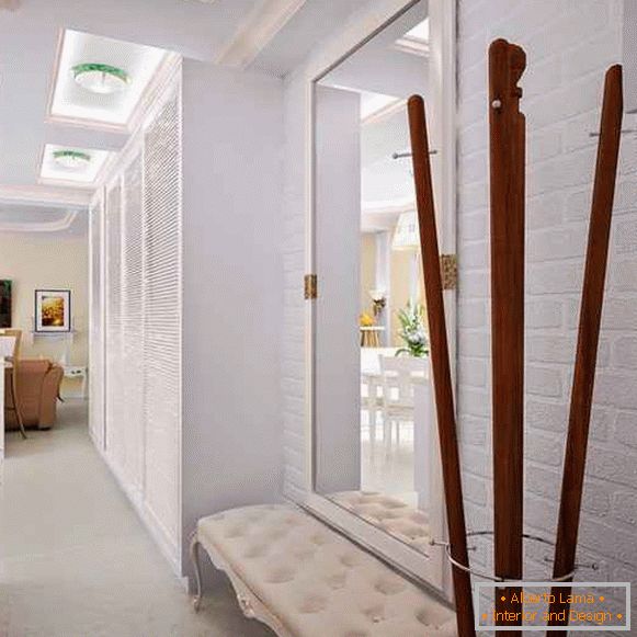 interior design of the hallway in the house, photo 46
