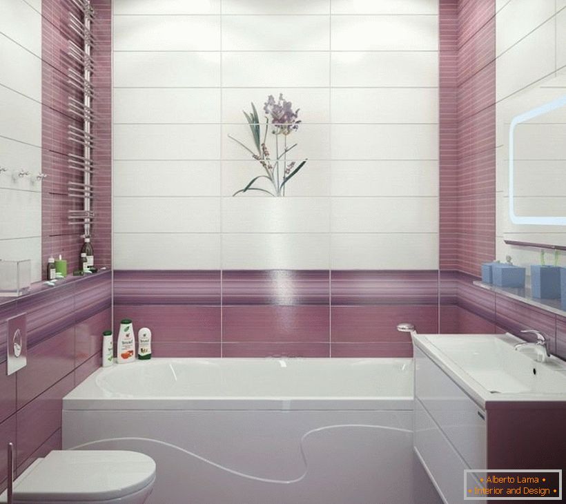 Design of a small bathroom in the apartment